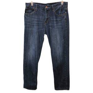 Lucky Brand Mens Size 34 x 30 Medium Wash 221 Original Straight Denim Jeans